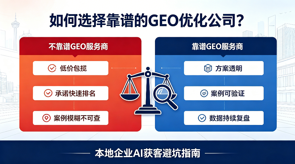 梧州如何选择靠谱的GEO优化公司？本地企业AI获客避坑指南